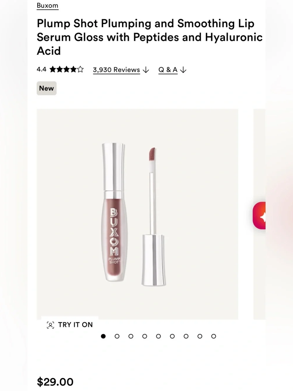 Buxom Plump Shot Lip serum
